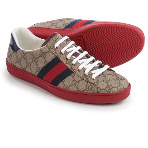 gucci ace gg supreme trainers|Gucci Gg Supreme sneakers.